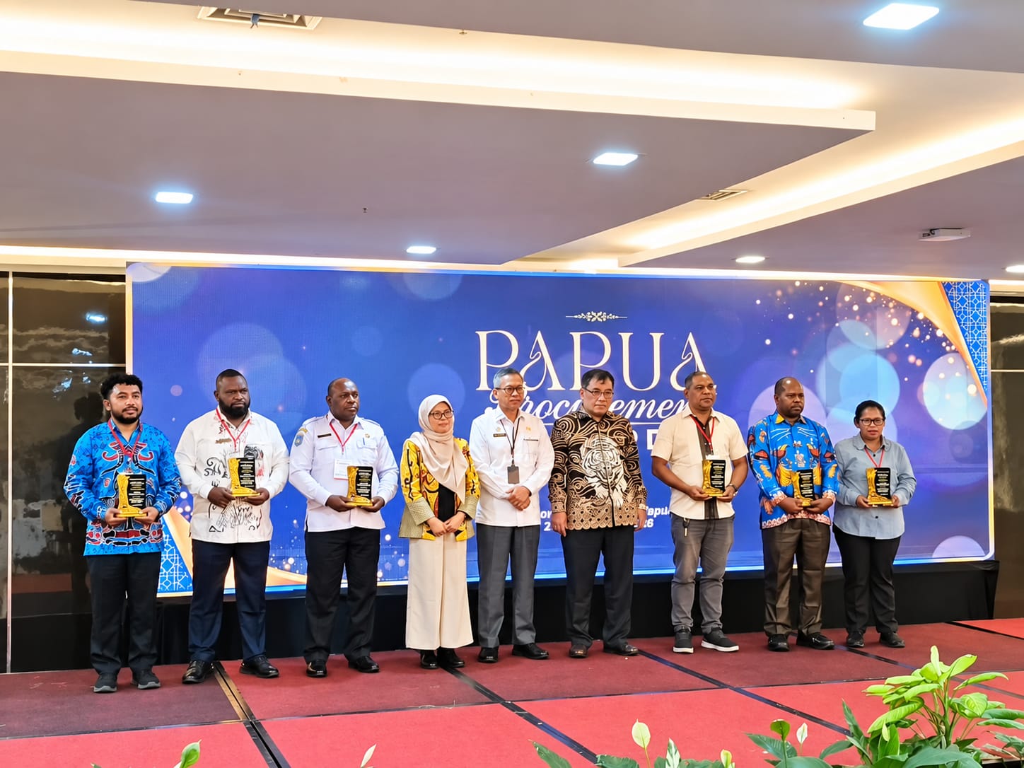 Pemkab Lanny Jaya Raih Penghargaan Nilai Capaian PDN dan UMK Terbaik Semester I 2026